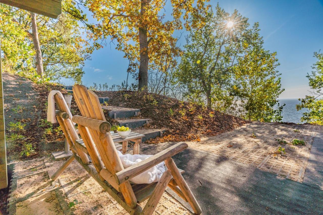 Ferienhaus "Biberburg Am Haff" Garz  Екстер'єр фото
