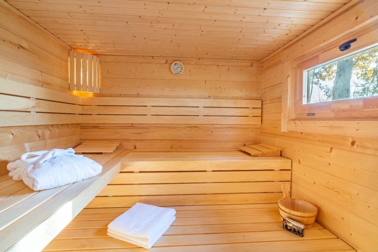 Ferienhaus "Biberburg Am Haff" Garz  Екстер'єр фото