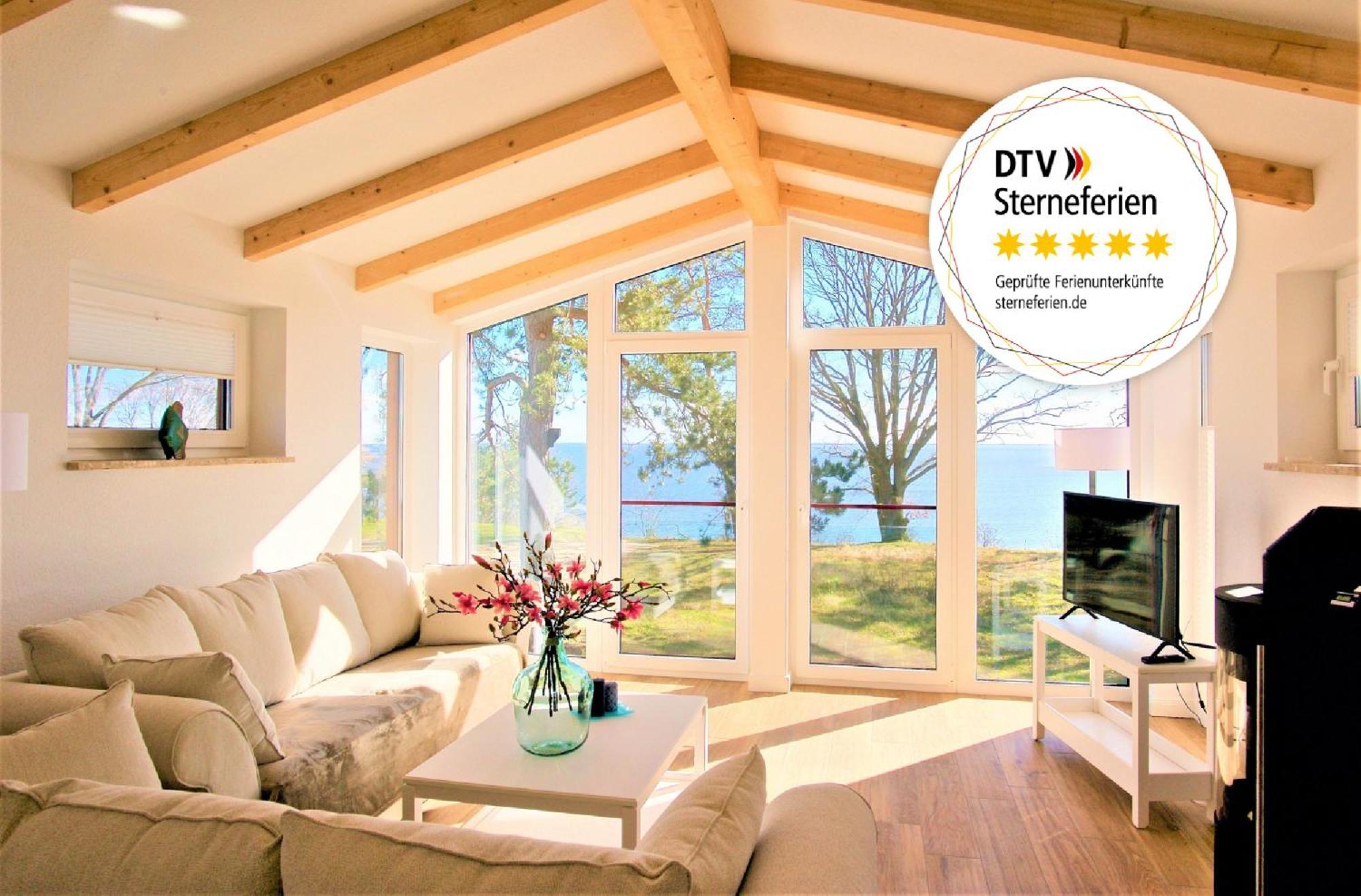 Ferienhaus "Biberburg Am Haff" Garz  Екстер'єр фото